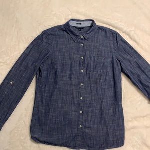 Classic denim button up